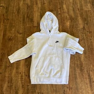 White Nike Hoodie